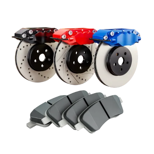 High performance braking system (Brake discs and pads)